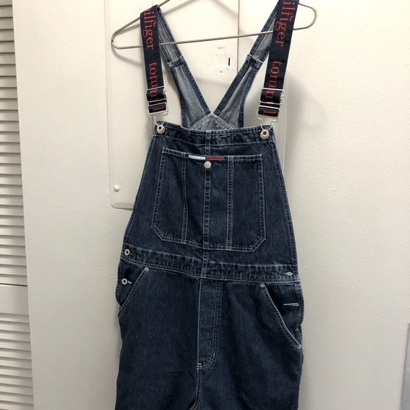 Tommy Hilfiger Pants - Tommy Hilfiger Overall Shorts - Size L